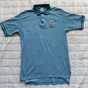 True Fan Miami Dolphins Vintage Polo